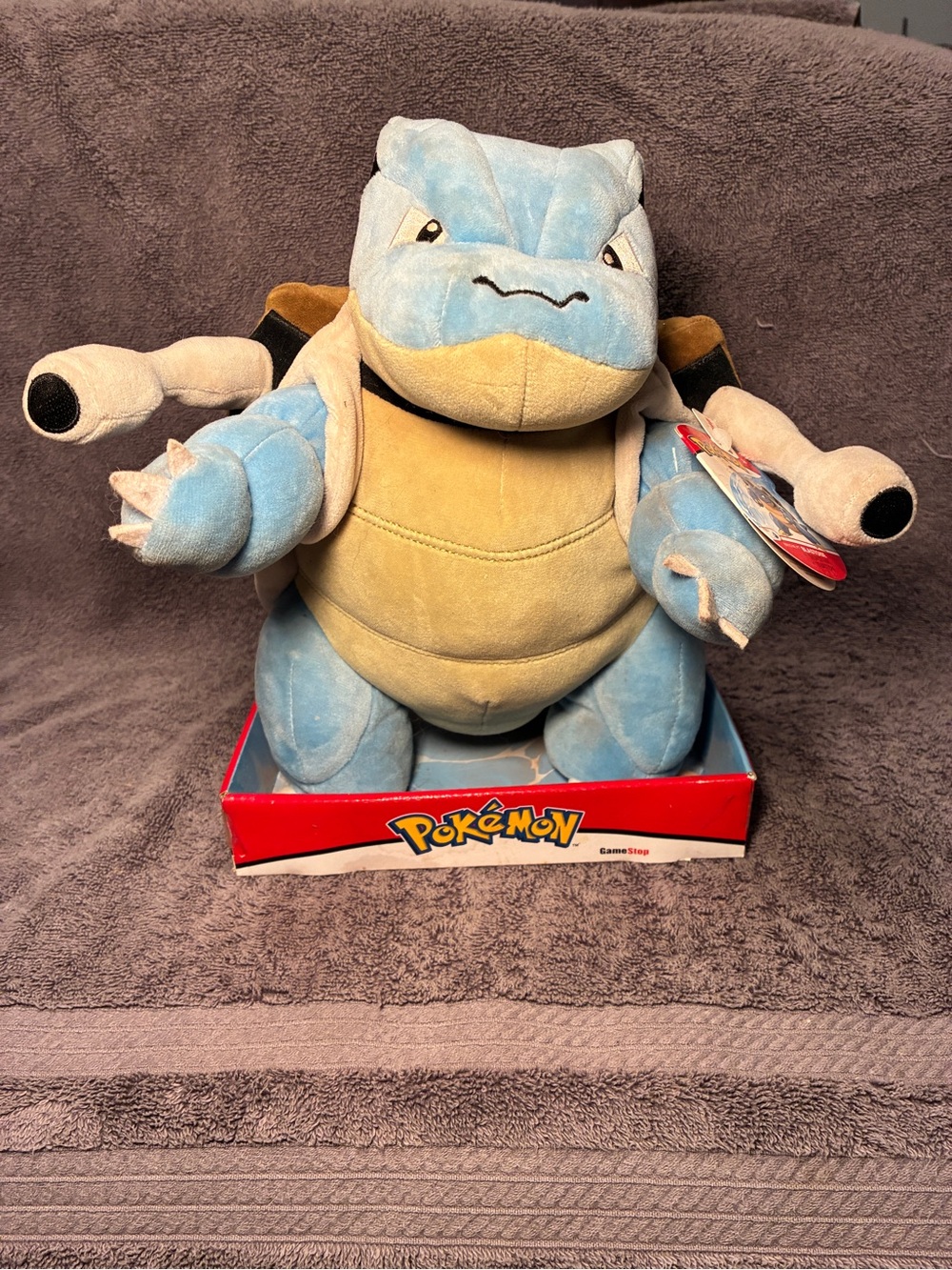Pokemon Blastoise Plush Toy - Blue